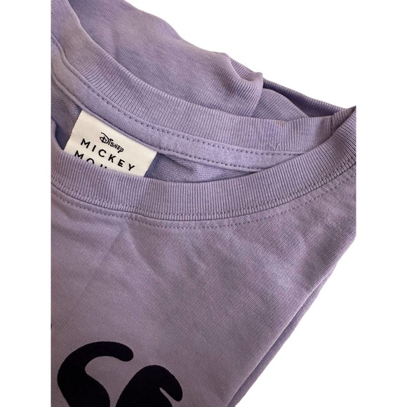 Women XL Lavender XL Freeze Mickey Mouse sweatshirt Peace Love Unity *1 spot* - Picture 13 of 14